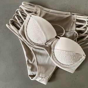 Taupe color bikini (never used)